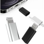 Lot de 3 adaptateurs usb c femelle vers lightning mle - cble de charge de type c compatible avec apple ...