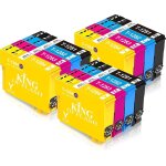 Lot de 3 ensembles de 4 cartouches d'encre compatibles pour t1285 - 3 x cyan, 3 x magenta, 3 x jaune, ... Lot de 3 ensembles de 4 cartouches d'encre compatibles pour t1285 - 3 x cyan, 3 x magenta, 3 x jaune, ...