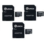 Lot de 3 qumox micro sd sdhc 32go 32go 32g tf carte class 10 uhs - i 70mb - s 15mb - s pour appareils ...