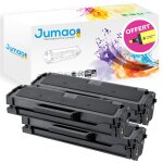 Lot de 3 toners cartouches type jumao pour samsung mlt - d111s, noir 1000 pages + fluo offert