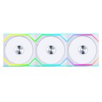 Lot de 3 ventilateurs de boîtier uni fan sl wireless reverse rgb - 12cm (blanc) - 120 mm, ventilateur ... Lot de 3 ventilateurs de boîtier uni fan sl wireless reverse rgb - 12cm (blanc) - 120 mm, ventilateur ...