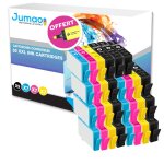 Lot de 30 cartouches d'impression type jumao compatibles pour hp deskjet 3070a + fluo offert