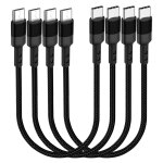 Lot de 4 cbles adaptateur usb c vers micro usb de type c tress, otg 480 mbps, transfert de donnes ...