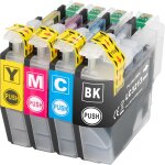 Lot de 4 cartouches d'encre compatibles pour brother lc - 3213 (lc - 3211) dcp - j770 - j772dw - j774dw ...