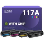 Lot de 4 cartouches de toner pour hp 117a 43% d'efficacité en plus w2070a w2071a w2072a w2073a pour hp ... Lot de 4 cartouches de toner pour hp 117a 43% d'efficacité en plus w2070a w2071a w2072a w2073a pour hp ...