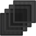 Lot de 4 filtres de ventilateur en pvc, 140 x 140mm grille anti - poussire avec cadre magntique, filtres ...
