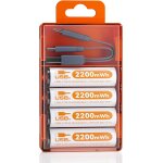 Lot de 4 piles rechargeables aa au lithium aa - charge rapide usb - c de 1, 5 heure - tension constante ...