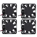 Lot de 4 ventilateurs de refroidissement pour imprimante 3d 4010 dc pour refroidissement de l'extrudeuse ...