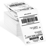 Lot de 4x6 tiquettes pour imprimante papier thermique - etiquettes d'expdition directe - compatible ...