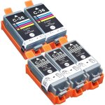 Lot de 5 cartouches d'encre compatibles pour canon pgi - 35 cli - 36 pour pixma ip100 ip110 ip110 + batterie ... Lot de 5 cartouches d'encre compatibles pour canon pgi - 35 cli - 36 pour pixma ip100 ip110 ip110 + batterie ...