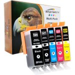 Lot de 5 cartouches d'encre quivalentes pgi - 520 cli - 521 pour canon pixma ip3600 ip4600 ip4700 mp540 ...