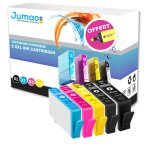Lot de 5 cartouches d'impression type jumao compatibles pour hp photosmart d5460 + fluo offert