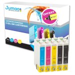 Lot de 5 cartouches jet d'encre type jumao compatibles pour epson stylus c84 + fluo offert Lot de 5 cartouches jet d'encre type jumao compatibles pour epson stylus c84 + fluo offert