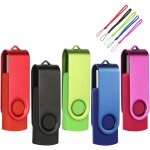 Lot de 5 cls usb 8 go multicolore 8 go stockage de donnes (8 go, multicolore)
