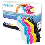 Lot de 8 cartouches d'impression type jumao compatibles pour hp photosmart c6380 + fluo offert