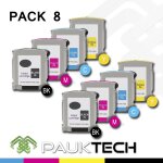 Lot x 8 cartouches d¿encres ( noir / cyan / magenta / jaune ) x2 compatible epson t0711 / t0712 / t0713 ... Lot x 8 cartouches d¿encres ( noir / cyan / magenta / jaune ) x2 compatible epson t0711 / t0712 / t0713 ...