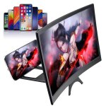 Loupe d'cran de tlphone, agrandisseur d'cran de tlphone intelligent 3d 12 pouces, amplificateur ...