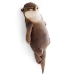Loutre remboure en coton, mignon, porte crayon, coussin, oreiller, repose poignet, pour enfants, cadeau ...