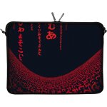 Ls109 - 10 red matrix designer netbook sleeve housse pour ordinateur portable 10, 2  (25, 9 cm) large ...