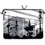 Ls124 - 15 citylife designer notebook sleeve housse pour ordinateur portable 15, 4  jusqu'a 15, 6  (39, ...