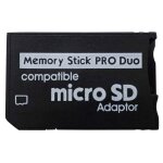 Lxsino psp adaptateur memory stick, funturbo micro sd vers carte memory stick pro duo magicgate pour ...
