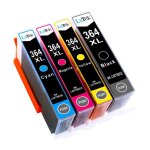 Lxtek 364xl compatible pour hp 364 xl cartouches d'encre pour hp photosmart 5510 5512 5515 5520 5522 ...
