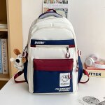 Lycen contraste couleur sac  dos grande capacit style coren sac d'cole junior lyce fille style ...