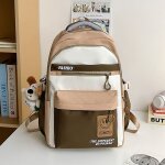 Lycéen contraste couleur sac à dos grande capacité style coréen sac d'école junior lycée fille style ... Lycéen contraste couleur sac à dos grande capacité style coréen sac d'école junior lycée fille style ...