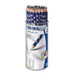 Lyra pot de 48 crayons graphite triangulaires groove slim avec grip zone gauchers et droitiers mine hb ...