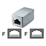 M - cab - coupleur r�seau - rj - 45 (f) pour rj - 45 (f) - cat 5e