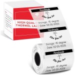 M110 etiquettes 40x30 mm, transparentes, mates, en papier d'étiquettes thermique direct, autocollantes, ... M110 etiquettes 40x30 mm, transparentes, mates, en papier d'étiquettes thermique direct, autocollantes, ...