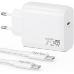 Mac book chargeur usb c 100w / 5a cble + 70w adaptateur pour macbook air / macbook pro 13 14 15 16 pouces ...