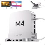 Mac mini hub avec boîtier m. 2 ssd nvme, 8 en 1 station d'accueil verticale avec usb a / c 10 gbit / ... Mac mini hub avec boîtier m. 2 ssd nvme, 8 en 1 station d'accueil verticale avec usb a / c 10 gbit / ...