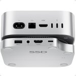 Mac mini m4 dock avec boîtier ssd m. 2 (ssd non inclus), station d'accueil mac mini m4 avec hdmi 4k 60 ... Mac mini m4 dock avec boîtier ssd m. 2 (ssd non inclus), station d'accueil mac mini m4 avec hdmi 4k 60 ...