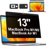 Magnétique filtre de confidentialité pour apple macbook pro 13 pouces (2016 - 2022, m1, m2) & macbook ... Magnétique filtre de confidentialité pour apple macbook pro 13 pouces (2016 - 2022, m1, m2) & macbook ...