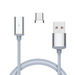 Magntique usb chargeur cordon sync data cable type - c micro usb pour android