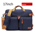 Mallette convertible de 17 pouces pour hommes, sac à main d'affaires, sacoche pour ordinateur portable, ... Mallette convertible de 17 pouces pour hommes, sac à main d'affaires, sacoche pour ordinateur portable, ...