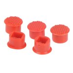 Mamelon d'ordinateur portable en caoutchouc, 5 pi�ces, capuchon de pointeur pour ibm thinkpad, petit ...