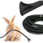 Manchon de cble 3m, gaine cble flexible, cache cble, gestion de cble rglable, pour fils elctrique ...