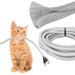 Manchon de cble 4. 5m, gaine cble flexible, cache cble, gestion de cble rglable, pour fils elctrique ...