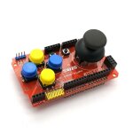 Manette de jeux joystick clavier bouclier ps2 pour uno nrf24l01 nk 5110 lcd i2c