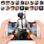 Manette de jeu mobile d9mobile en plastique l1r1, clavier, joystick, gchette de tir sensible et de vise ...