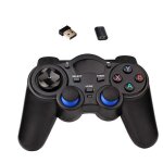 Manette de jeu sans fil 2. 4 ghz, avec adaptateur micro usb otg, pour smartphone android et ordinateur ...