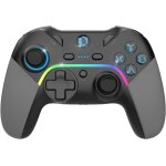 ¿ manette de jeu sans fil wifi 2. 4ghz rechargeable gaming controller - pc / ps3 / switch - mode macro ...