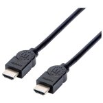 Manhattan hdmi cable, 4k@30hz (high speed), 1. 5m, male to male, black, ultra hd 4k x 2k, fully shielded, ...