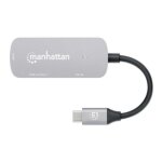 Manhattan dock / hub usb - c, 3 ports : hdmi, usb - a, usb - c, avec power delivery (pd) 100 w - n�cessite ...