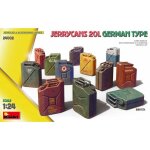 Maquette - miniart - jerrycans 20l german type - capacit� 20 litres