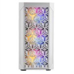 Boitier pc mini tour micro atx mars gaming mcmesh rgb avec panneau vitré - blanc Boitier pc mini tour micro atx mars gaming mcmesh rgb avec panneau vitré - blanc