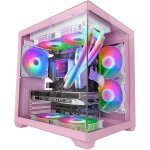 Mars gaming mc - view2, boîtier gaming microatx, double verre trempé continu sans cadre, 1x ventilateur ... Mars gaming mc - view2, boîtier gaming microatx, double verre trempé continu sans cadre, 1x ventilateur ...