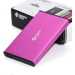 Masterstorb disque dur externe usb 3. 0 ultra rapide pour ordinateur portable sata 2, 5  rouge / argent� ...